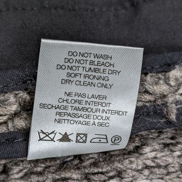 IRO Paris Catleen Boucle Knit Vest Gray Sleeveless Cowl Neck Layering Sweater 36 - Picture 16 of 16